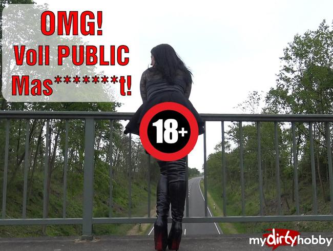 OMG! Voll PUBLIC masturbiert!