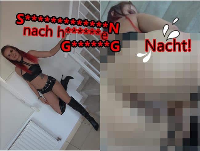 SCHLAMMSCHIEBEN nach hardcore GANGBANG Nacht!