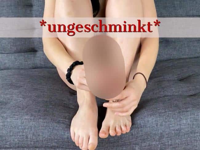 Nackt meine süßen Zehen lackieren