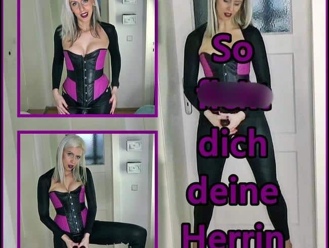 So fickt dich deine Herrin