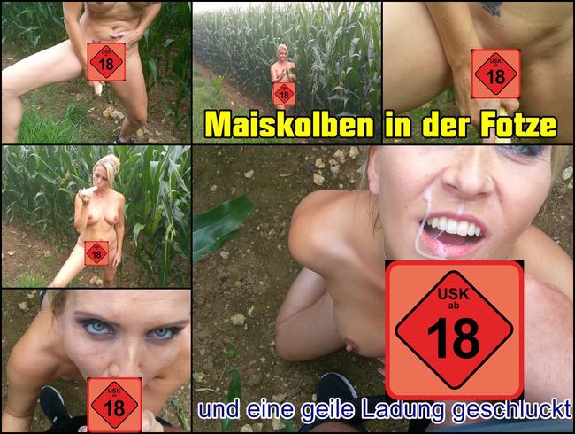 Erst den Mais gefickt und dann eine Spermaspende vom Kameramann :-)