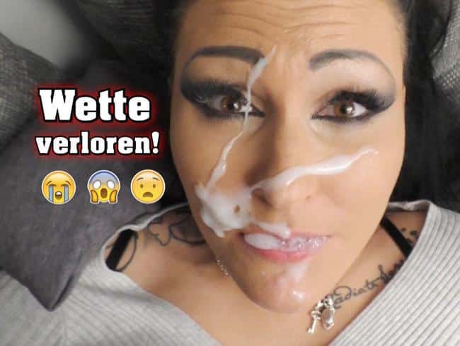 Wette verloren - XXXL Facial