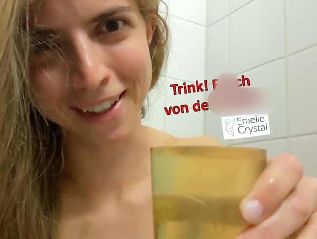 Trink! Frisch von der Quelle