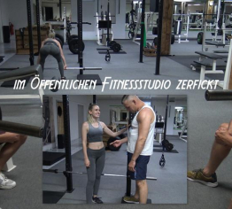 AUFNAHMERITUAL – im öffentlichen Fitnessstudio hart zerfickt