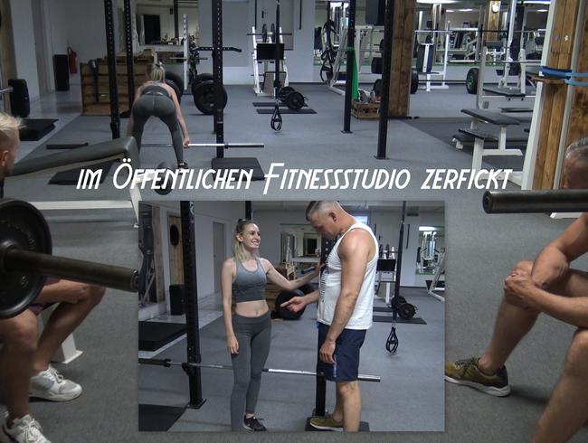 AUFNAHMERITUAL – im öffentlichen Fitnessstudio hart zerfickt