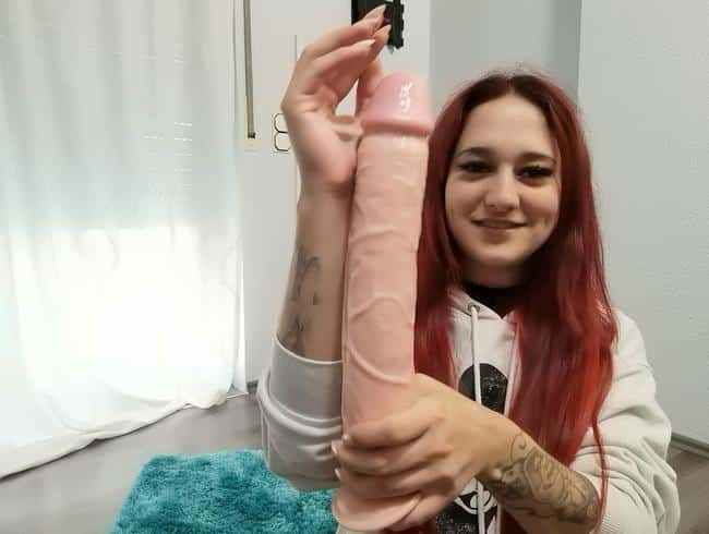 XXL Dildo abgeritten!!! War ich zu eng ????