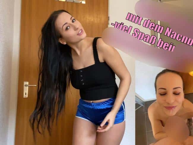 Cuckold Blowjob mit dem Nachbarn! ;) - Guten Appetit mein Schatzi!