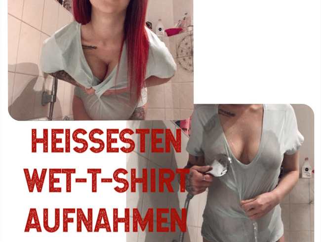 Heisseste Wet-T-Shirt Aufnahmen