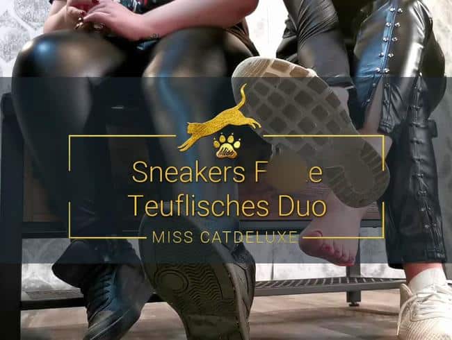 Sneakers Fotze Teuflisches Duo!