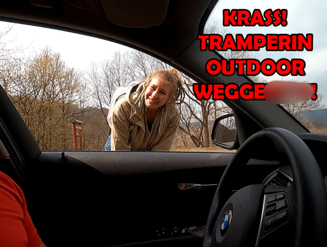 KRASS! Tramperin Outdoor weggefickt!