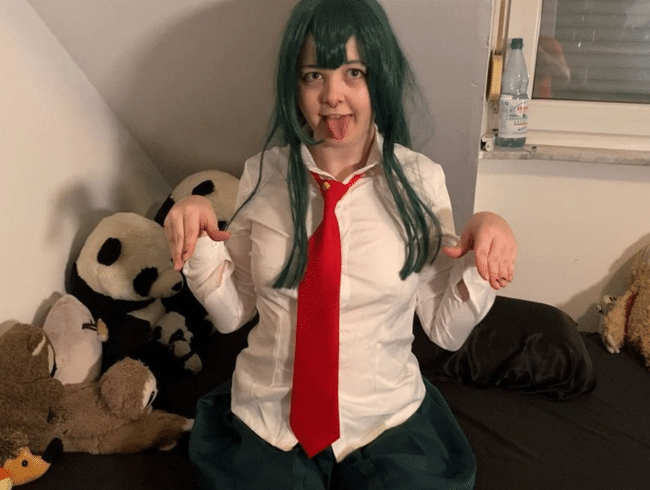 COSPLAY CUMSHOT!!! Blasen bis zum Schluss!!!