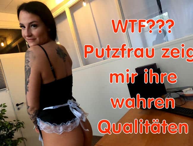 WTF??? Putzfrau zeigt mir ihre wahren Qualitäten