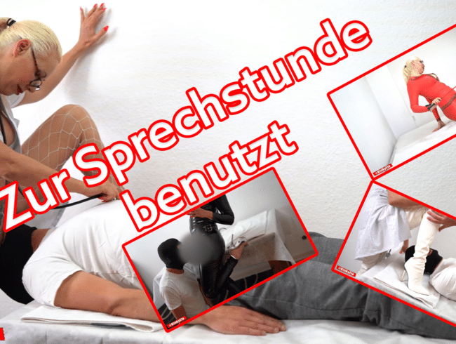 Zur Sprechstunde benutzt