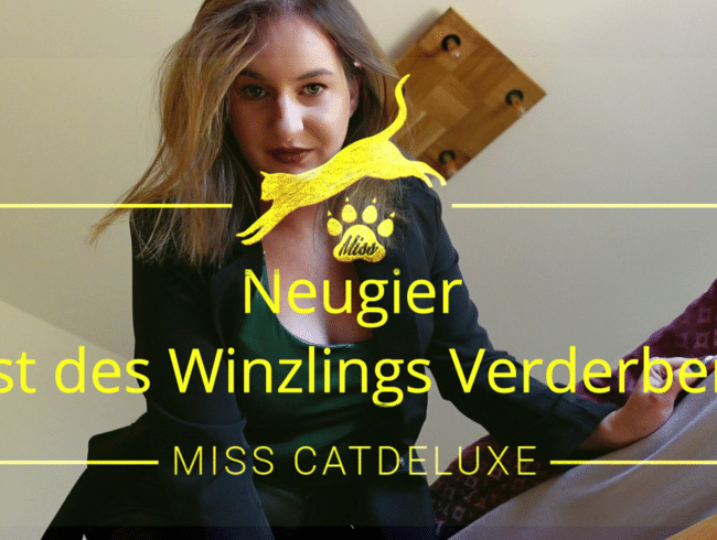 Neugier ist des Winzlings Verderben