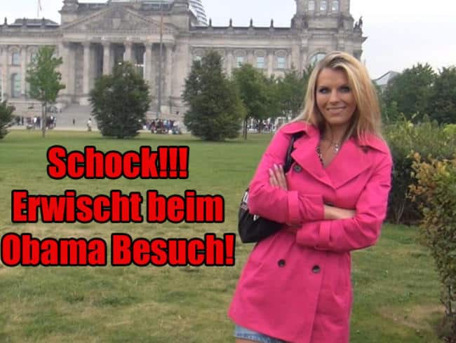 SCHOCK!!! Erwischt beim Obama Besuch!