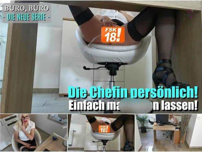 Die Chefin persönlich! Einfach mal laufen lassen!