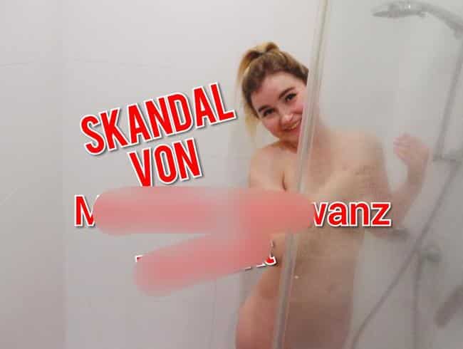 Skandal einfach ohne zu fragen spritzt er in mir ab AO Creampie unter der Dusche