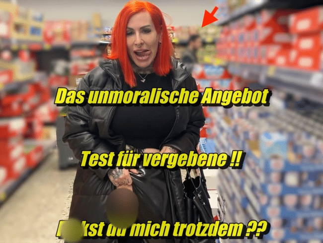 Das unmoralische Angebot...Test für Vergebene !! Fickst du mich trotzdem ??