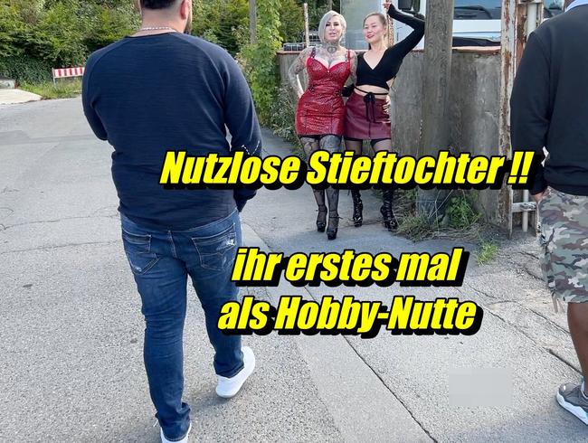 Nutzlose Stieftochter !! Ihr erstes mal  als Hobby-Nutte