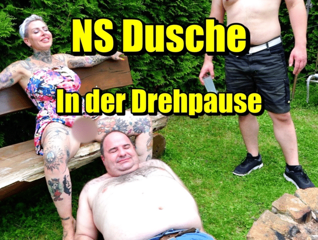 NS Dusche in der Drehpause