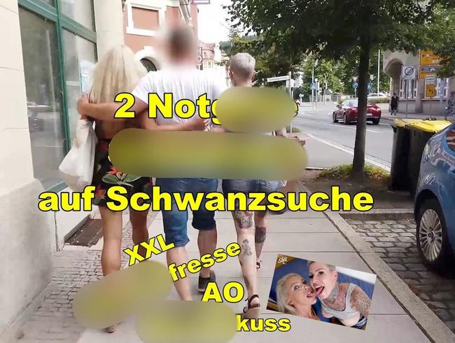 2 notgeile Schlampen auf Schwanzsuche