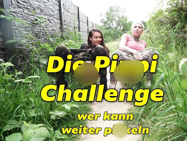 Die Pippi Challenge wer kann weiter pinkeln