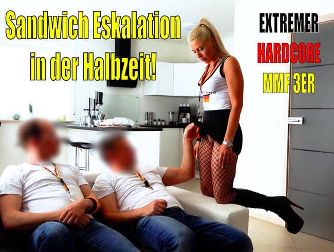 Extreme Sandwich Eskalation in der Halbzeit | Erbarmungsloser Hardcore MMF 3-ER für den Sieg!