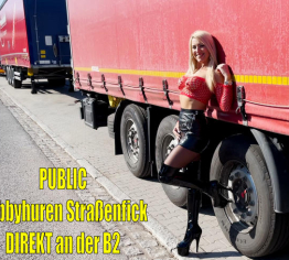 100% realer Public Hobbyhuren AO Straßenfick DIREKT an der B2! Kommst Du auch vorbei?