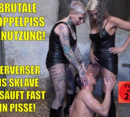 Brutale Doppelpiss Benutzung | In 5 Liter Pisse fast ersoffen! UNFASSBARE Ladungen!