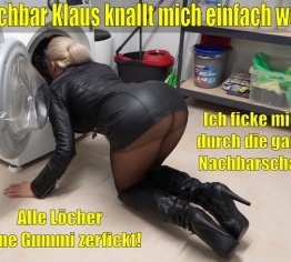 Nachbar Klaus knallt mich einfach weg | Jetzt ficke ich mich durch die ganze Nachbarschaft!