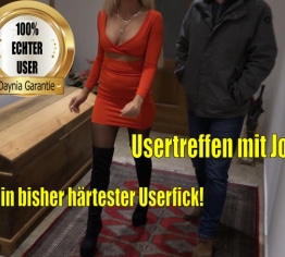 Mein bisher härtestes Userficktreffen | User Joe fickt mich mir das Hirn raus! 100% ECHTER User!