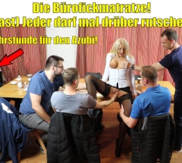 Die Bürofickmatratze! (Fast) Jeder darf mal drüber rutschen | Lehrstunde für Azubi!