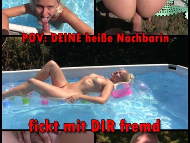 POV: DEINE heiße Nachbarin fickt mit DIR fremd!