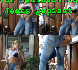 Vor Geilheit in Jeans gepisst