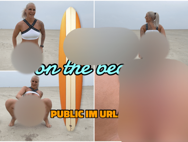 PISS on the beach | PUBLIC NS am Nordsee Strand