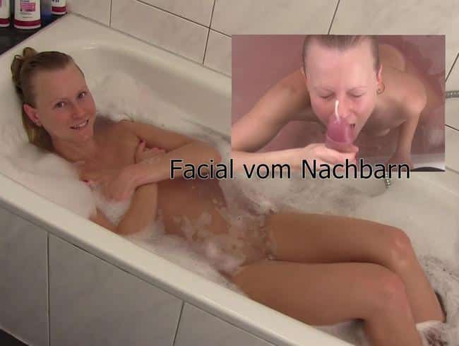 Facial vom frechen Nachbarn