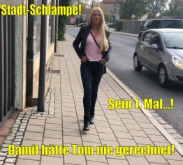 Die Stadt-Schlampe | Damit hätte Tom nie gerechnet! Sein 1. Mal…!