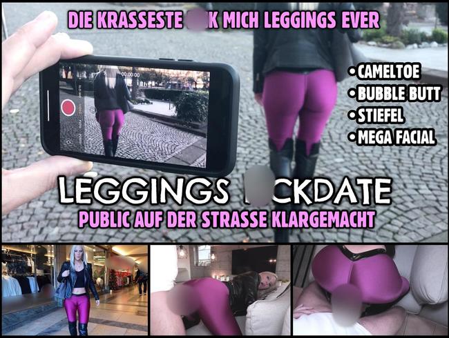 FICKDATE auf der Strasse klargemacht | Die krasseste FICK-MICH LEGGINGS aller Zeiten