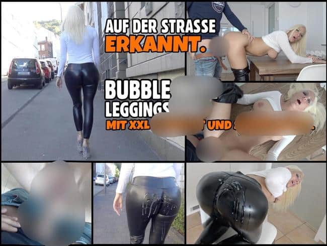 Auf der Straße ERKANNT | Leggings FICK mit XXL Cumshot und SPERMAWALK