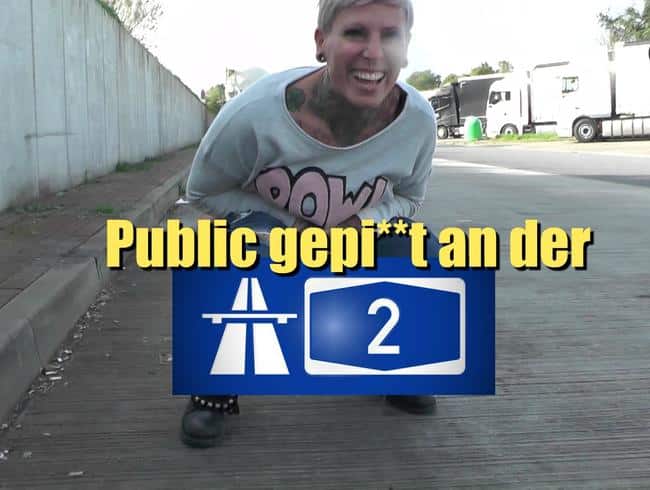 Public gepisst an der A2