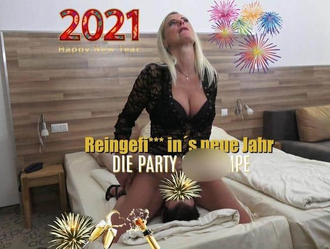 Reingefickt in´s neue Jahr! Die AO-Party Schlampe!