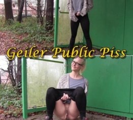 Geiler Public Piss