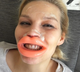 Perverse Geburtstagsüberraschung mit XXL Facial!!!