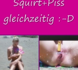 SQUIRT+PISS gleichzeitig^^