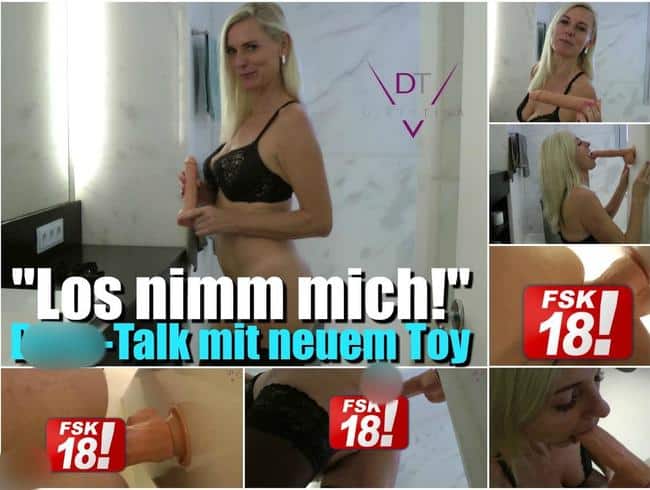 „Los fick mich„ Dirty-Talk mit Saugdildo!