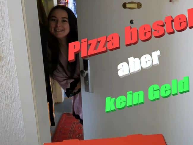 Den Pizzaboten von einer anderen Zahlungsart überzeugt