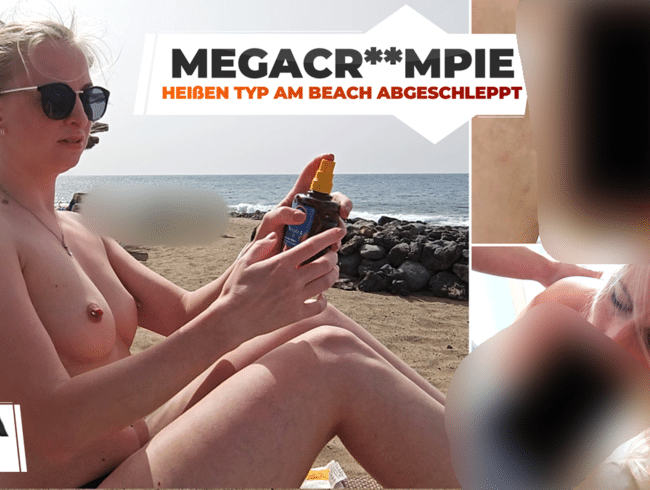 Heißer Strandfick mit MEGA-CREAMPIE