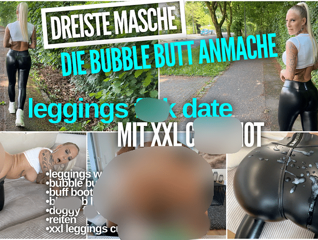 Dreiste Anmache | LEGGINGS Fick Date mit XXL CUMSHOT