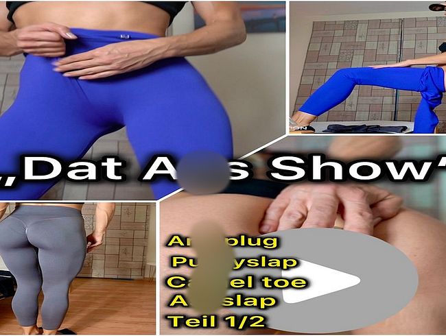 Dat Ass Show ! Neue Gym Leggings im Knack Arsch Test ! Plus Anal Plug Action !