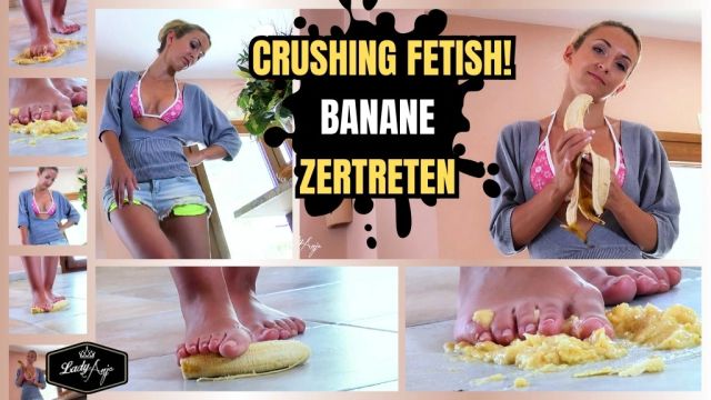 crushing-fetish-banane-zertreten-lady-anja